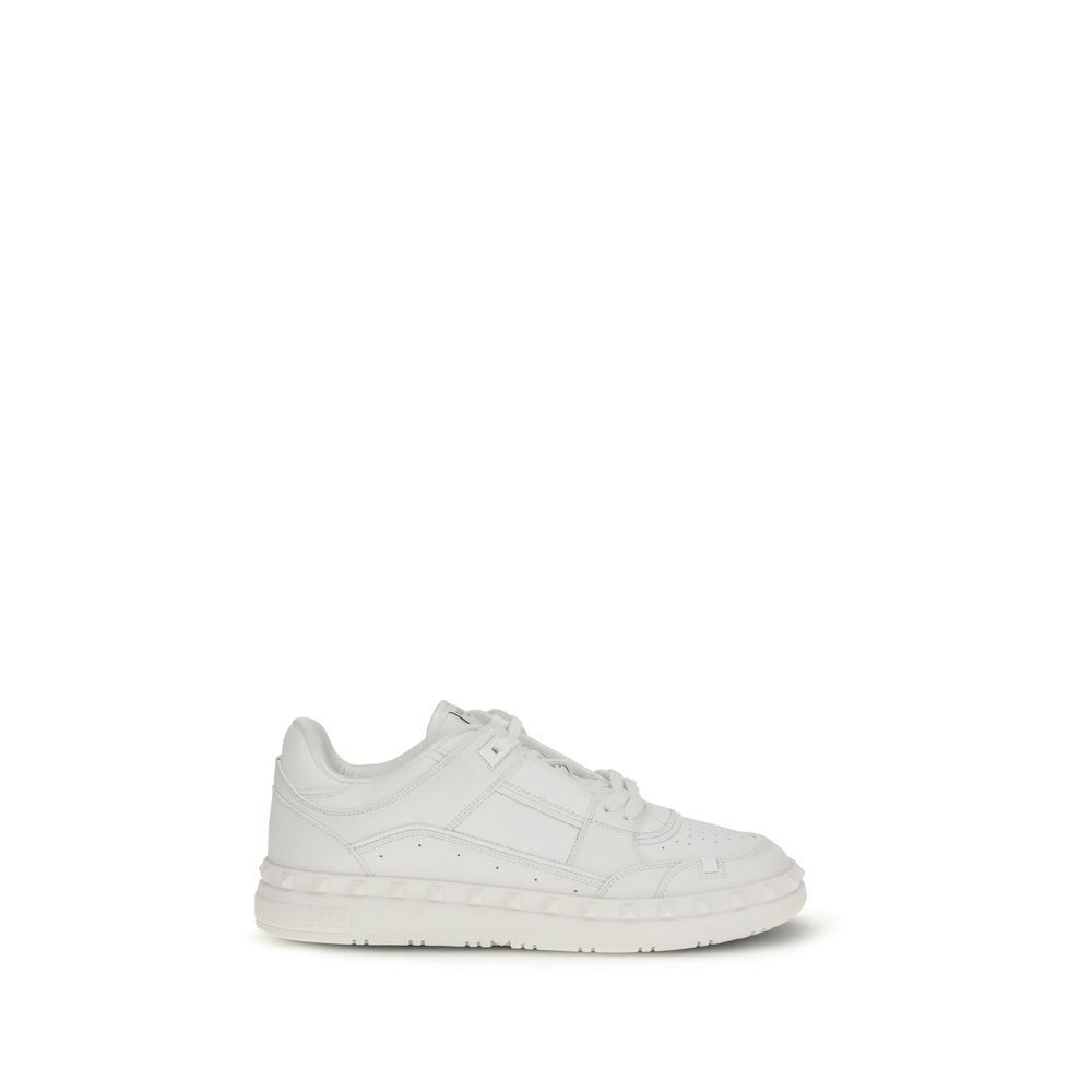 Valentino Garavani White Low Top Sneakers for Men