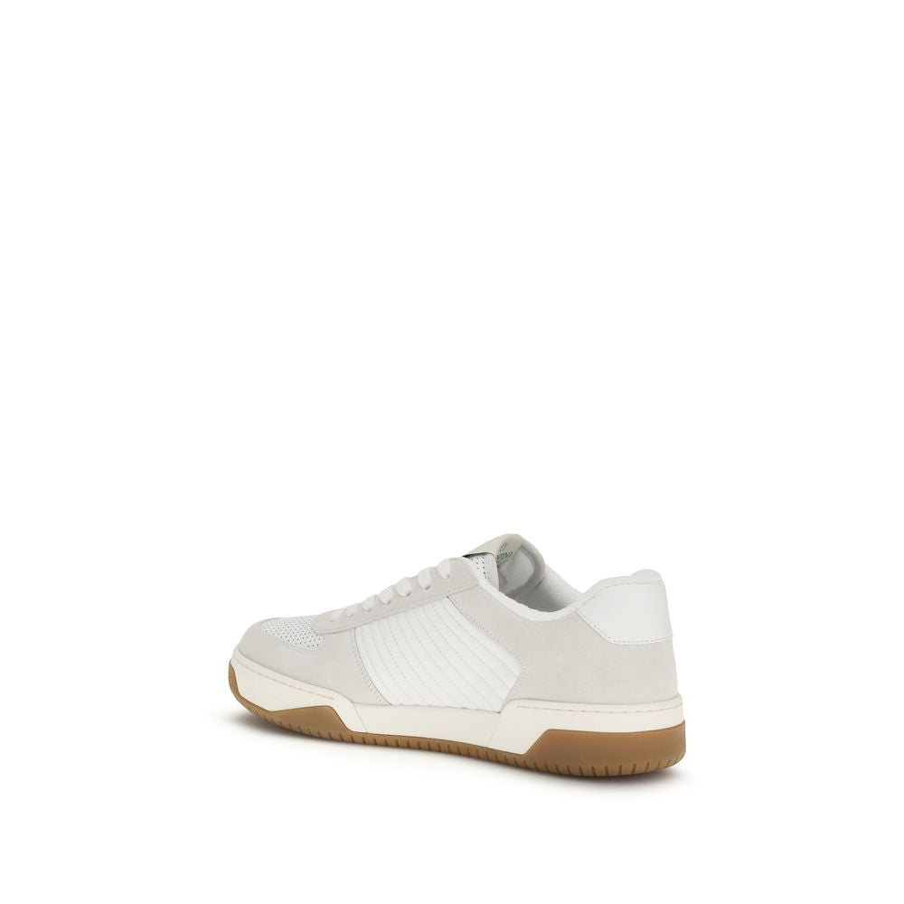 Valentino Garavani White Athletic Sneakers for Men detail view