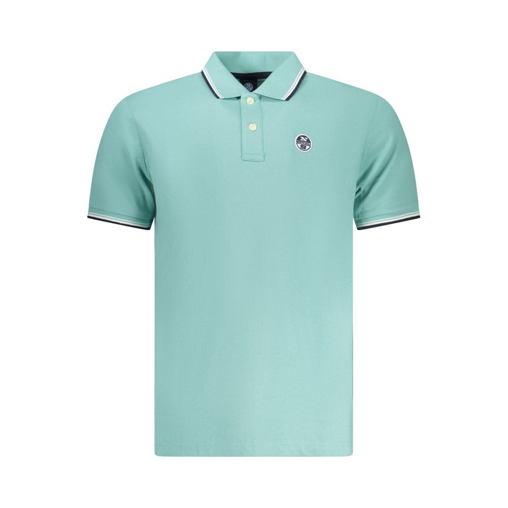 Polo homme en coton North Sails Azzurro
