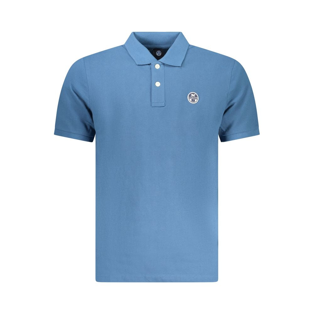North Sails Blaues Baumwoll-Polohemd für Herren