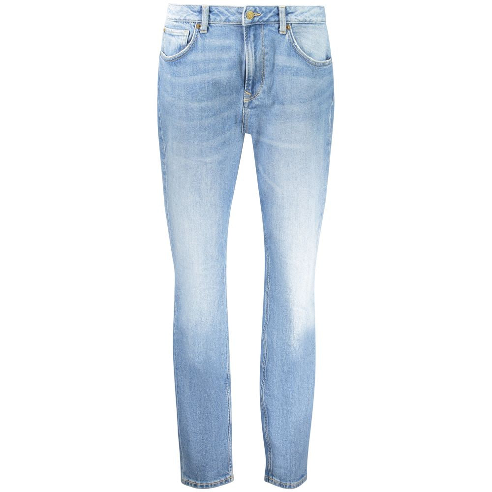 Jeans Pepe Jeans Azzurro en coton pour femme