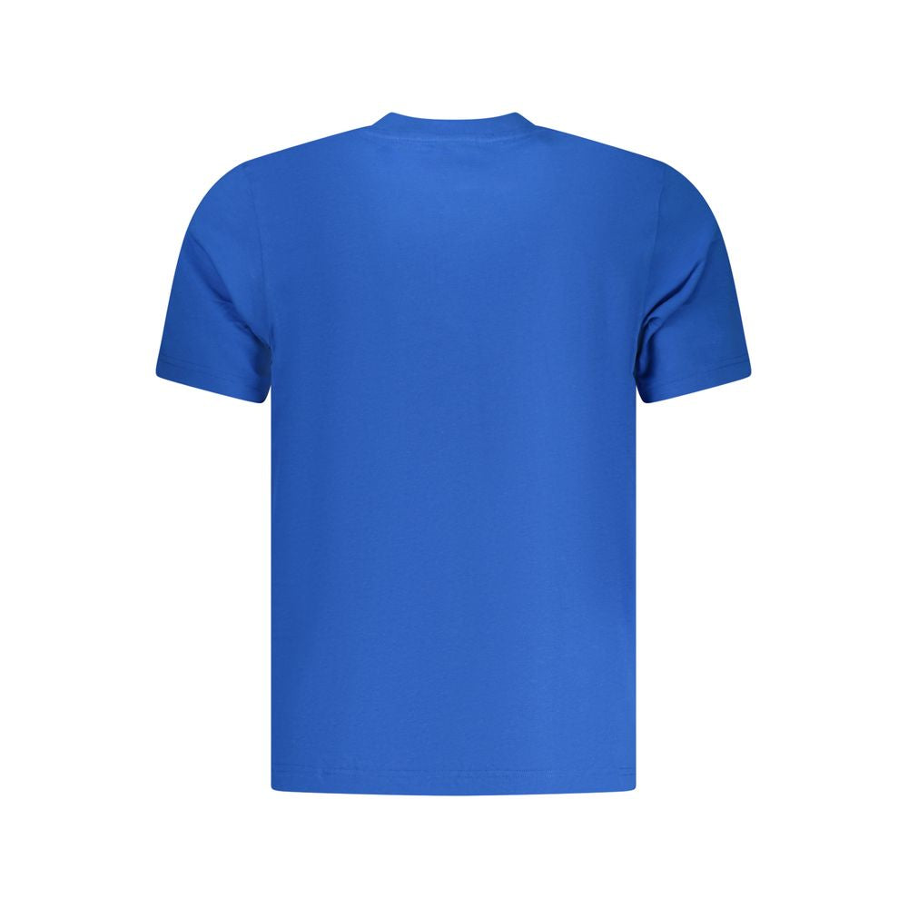 North Sails Blue Cotton Men T-Shirt
