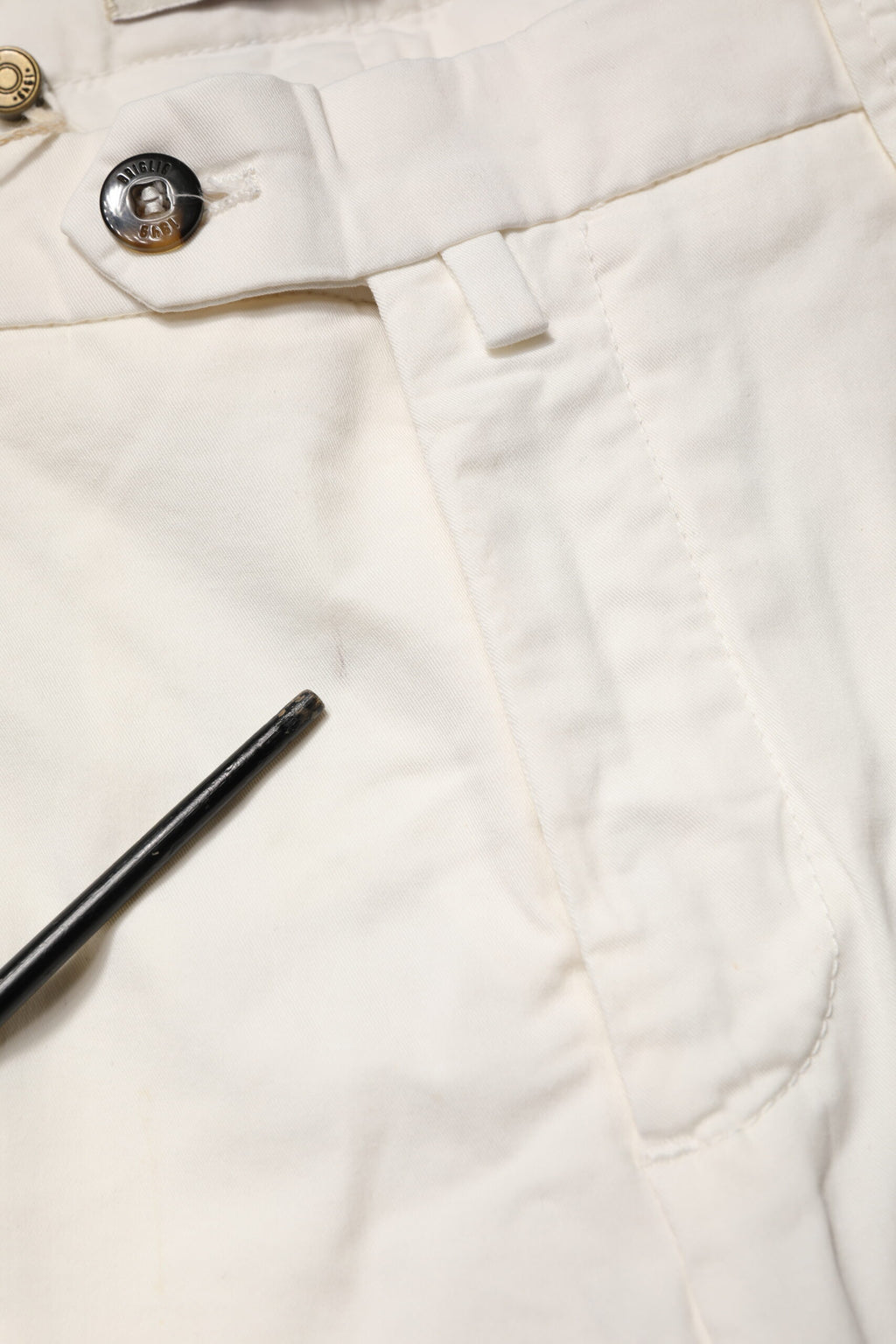 Briglia 1949 White Chino Pants for Women additional view
