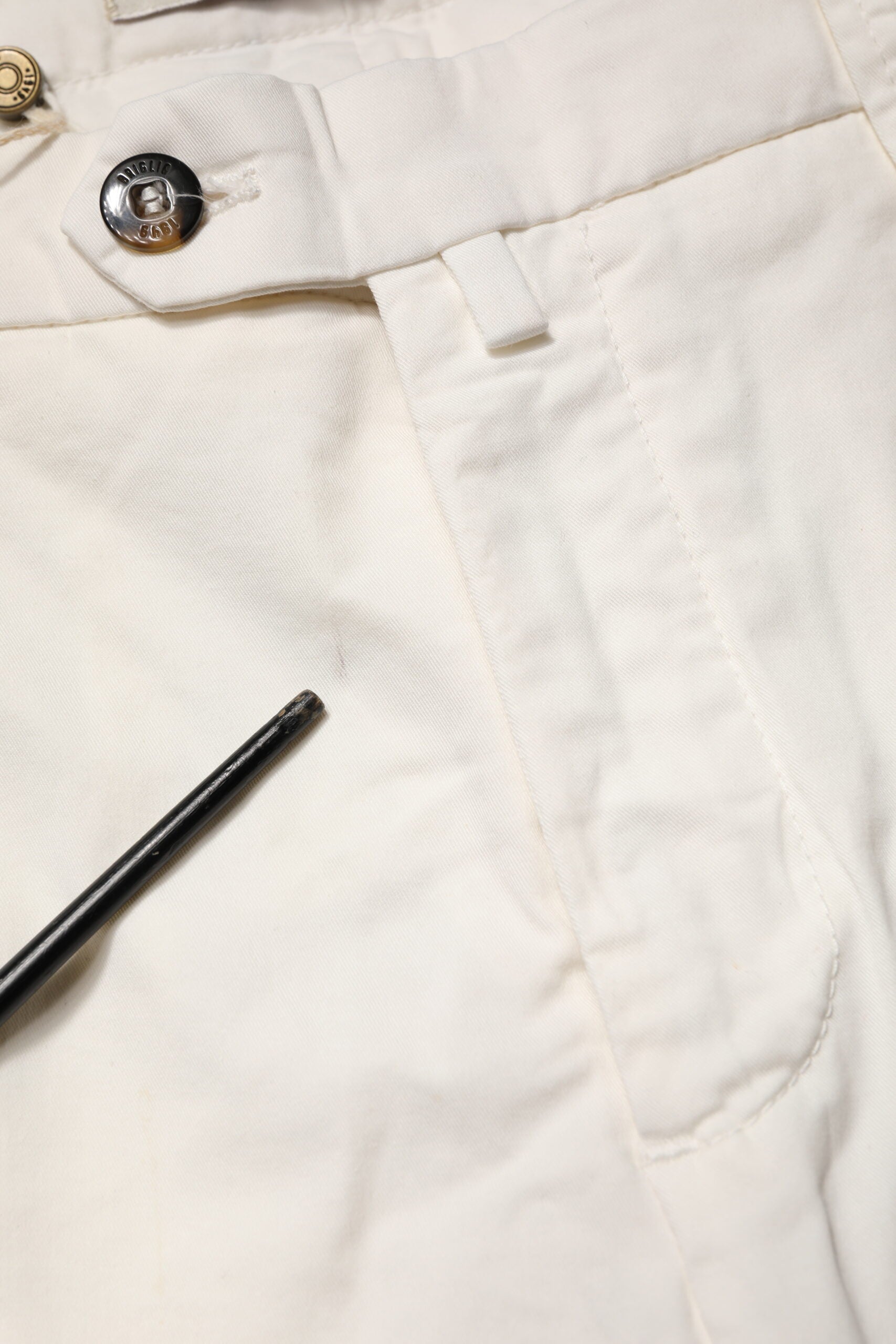 Briglia 1949 White Chino Pants for Women additional view