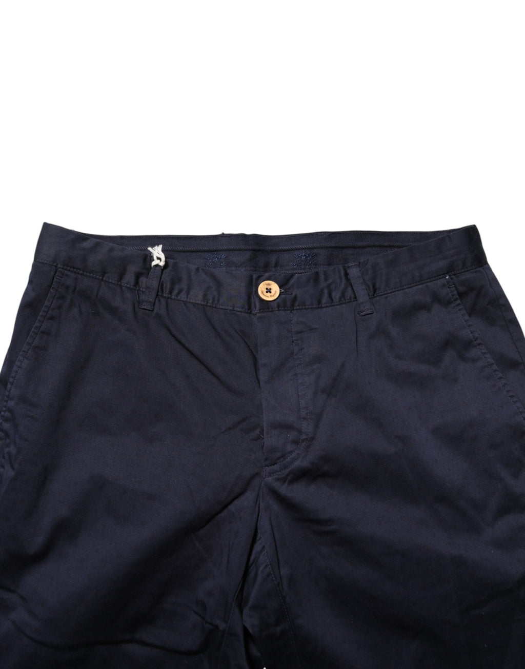 Domenico Tagliente Blue Chino Pants for Women side view