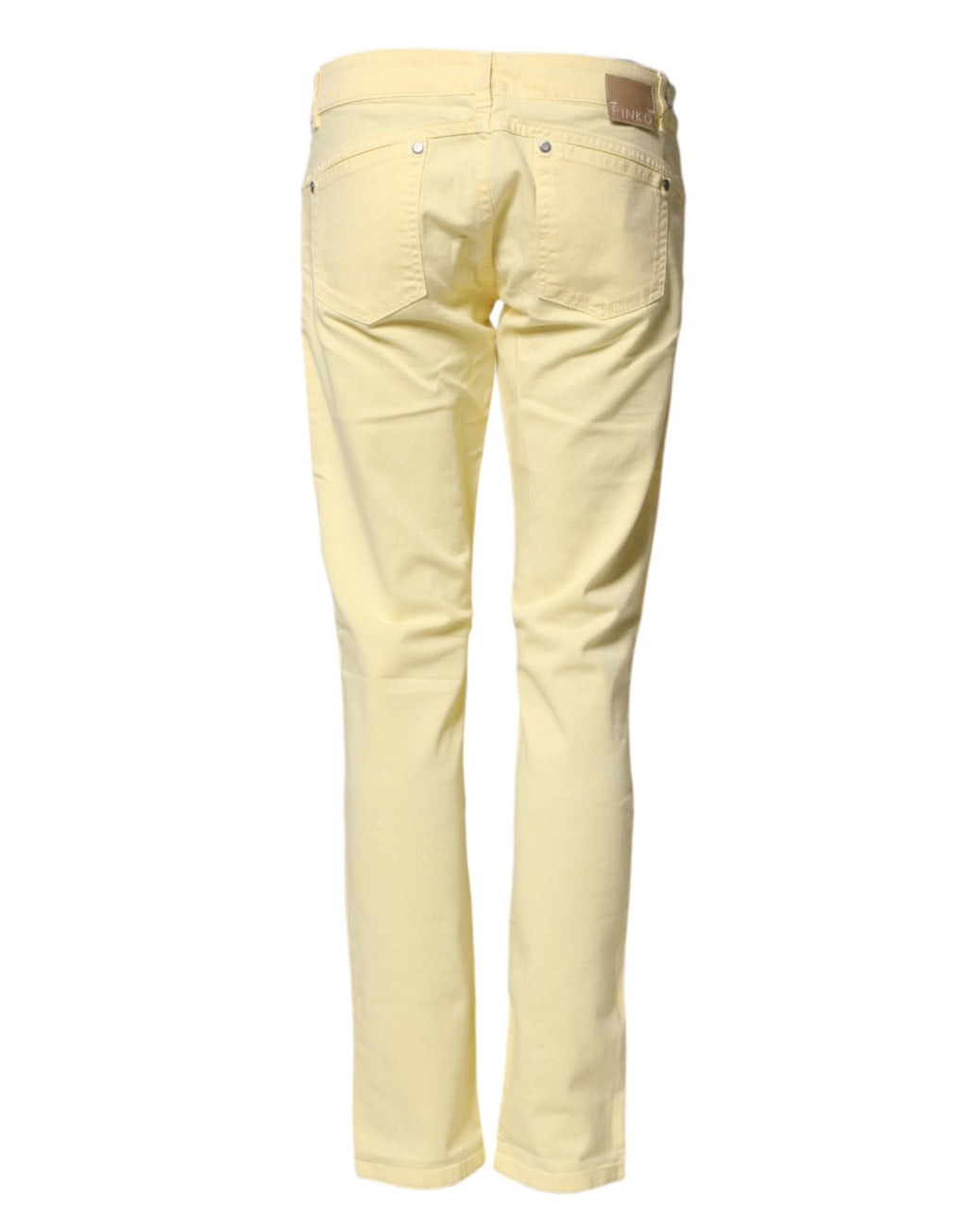 PINKO Yellow Skinny Jeans for Women detail view