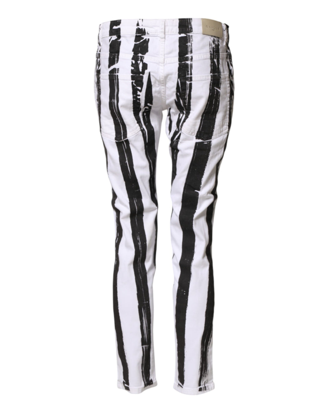 Gaelle Paris Black Cropped Jeans for Women detail view
