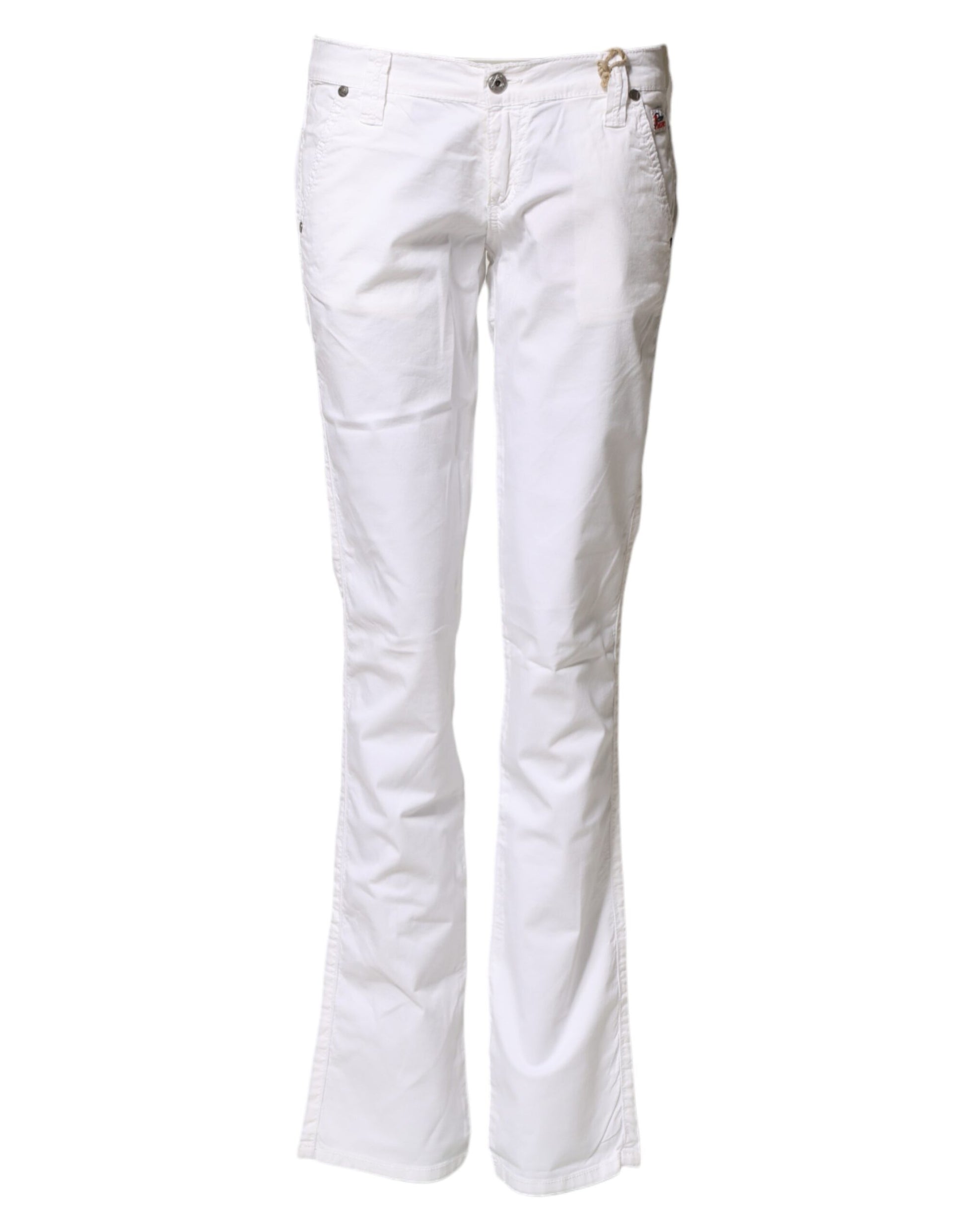 Roy Roger's White Bootcut Jeans for Women