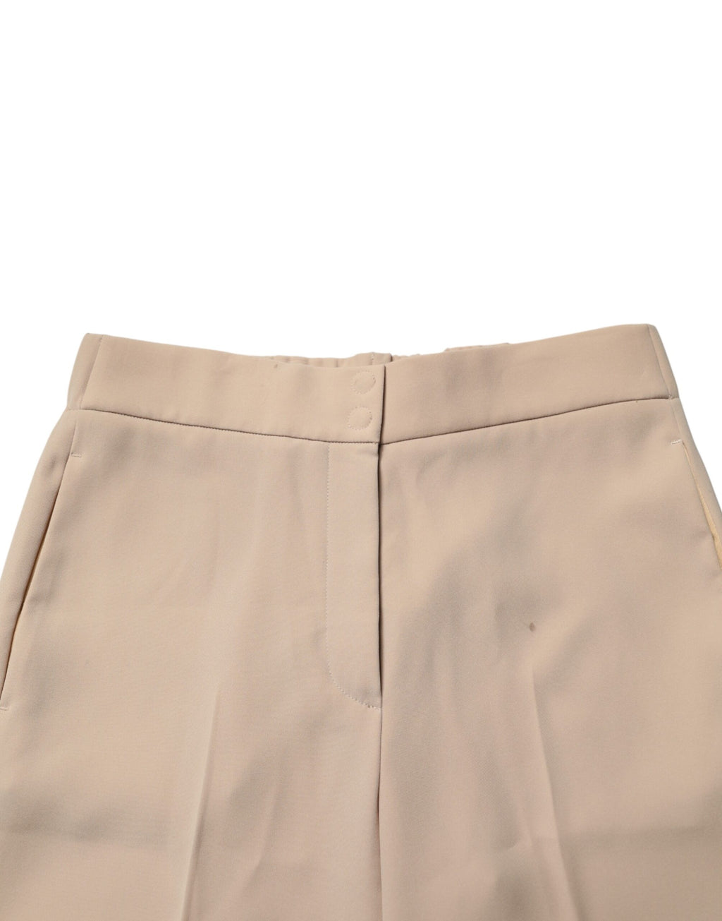 Emporio Armani Beige Dress Pants for Women side view