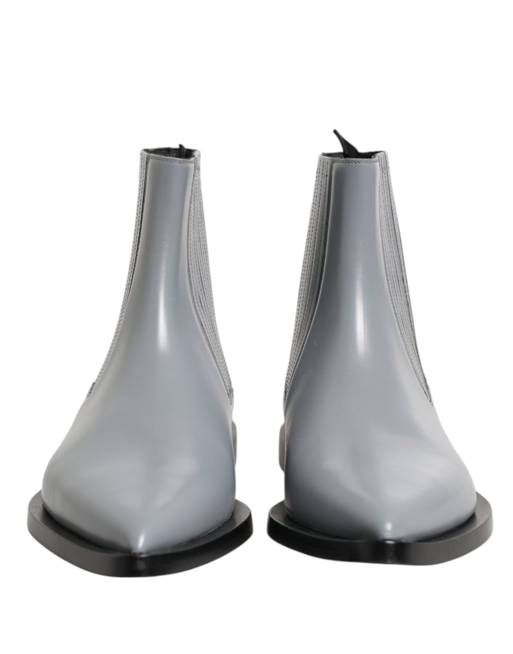 Bottes courtes Dolce & Gabbana Chelsea en gris clair