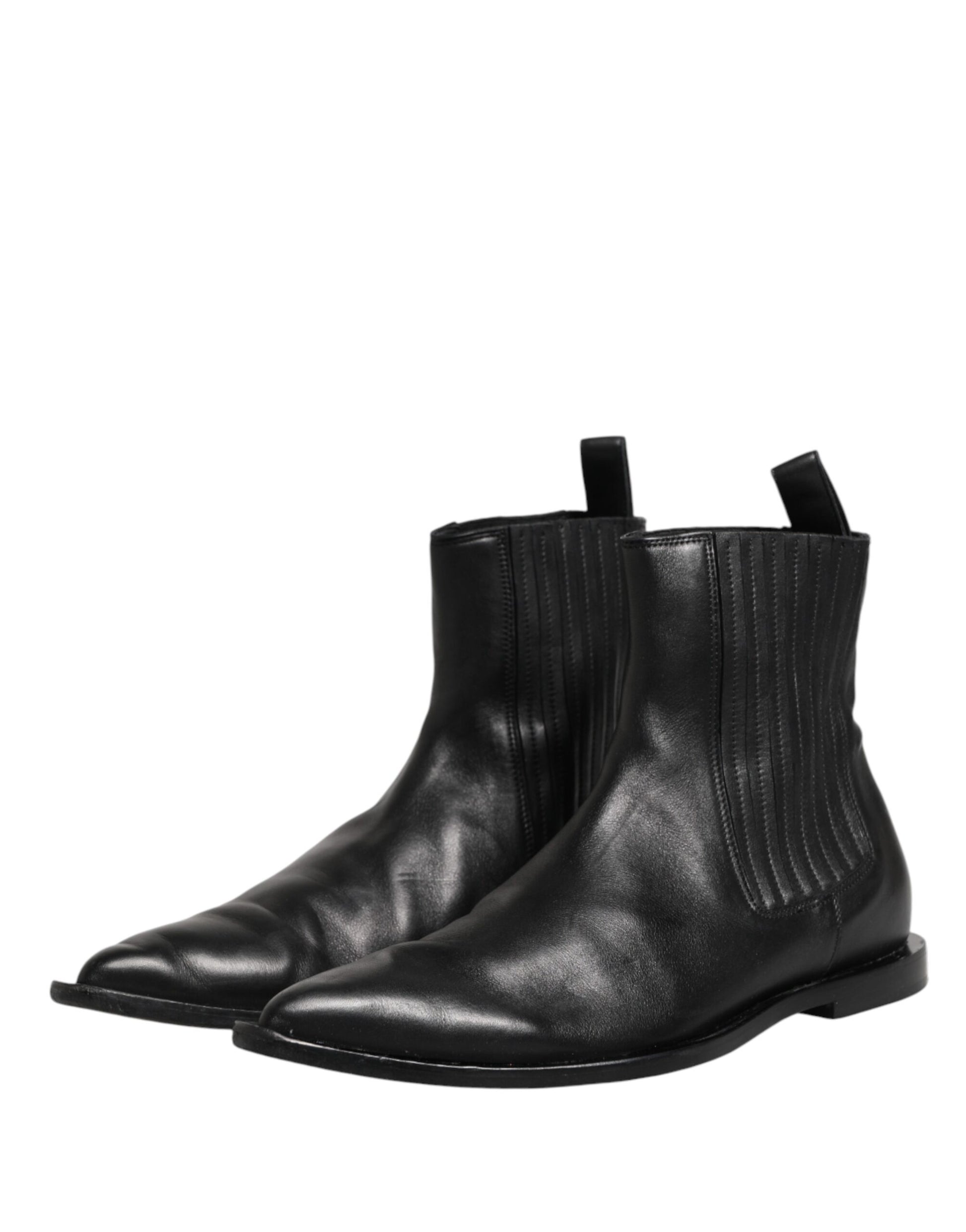 Dolce & Gabbana Black Ankle for Men side view