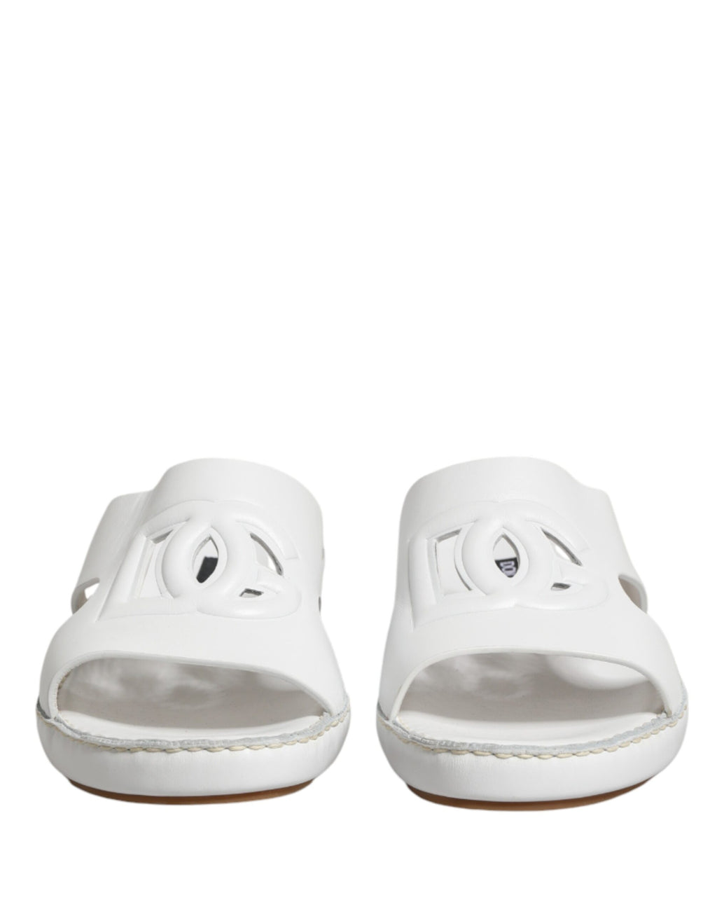 Dolce & Gabbana White Flat for Men detail view
