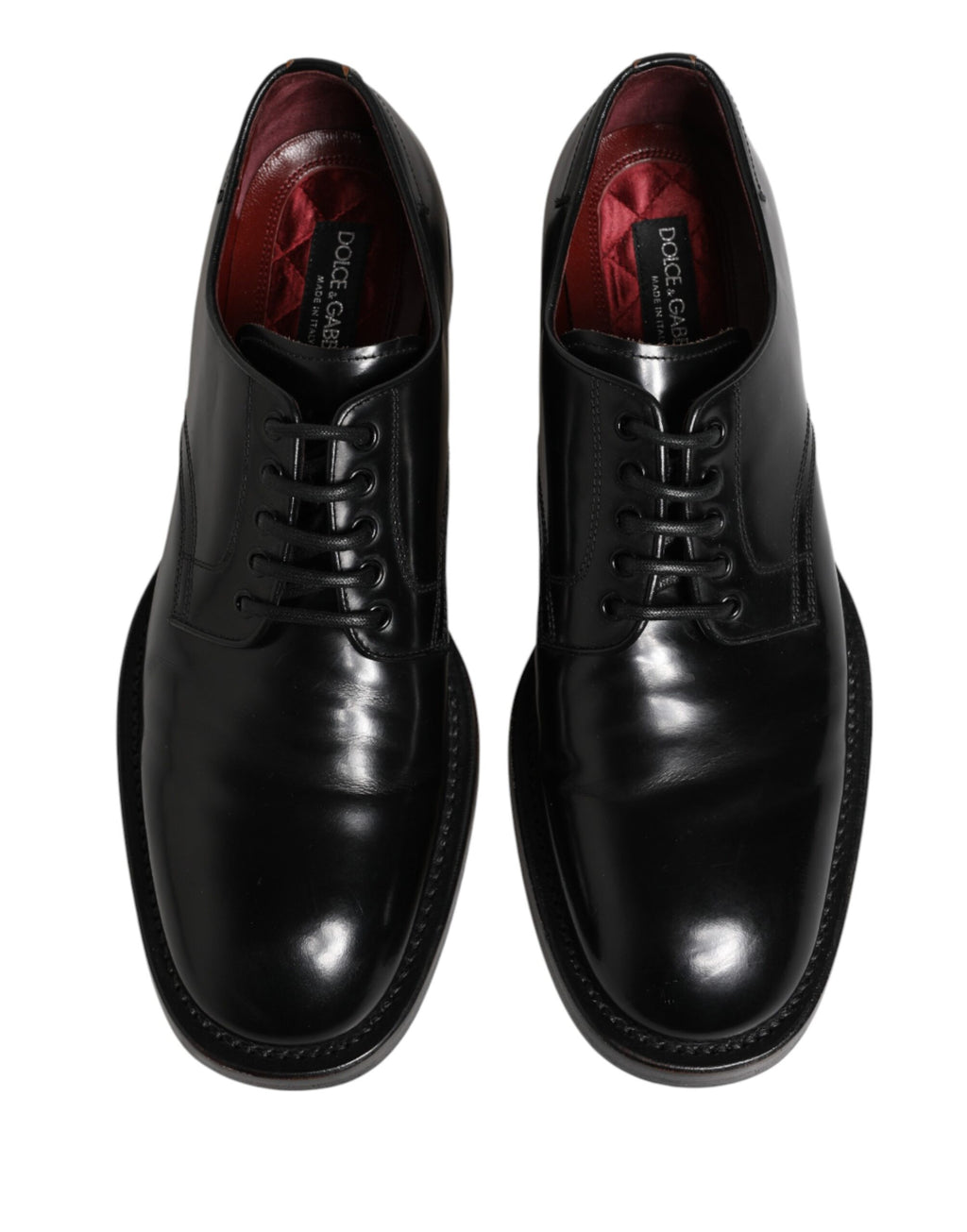 Dolce & Gabbana Black Oxfords And Derbies for Men side view