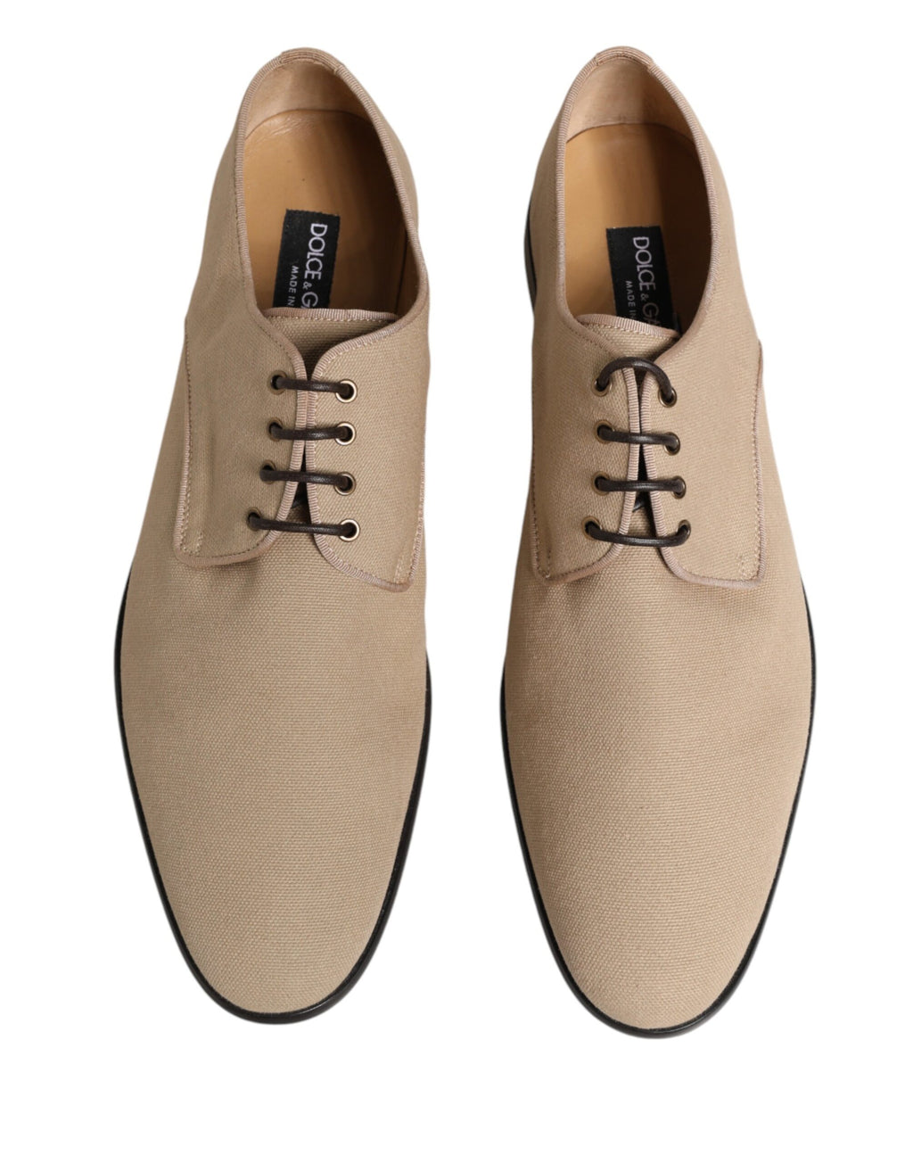Dolce & Gabbana Beige Oxfords And Derbies for Men side view