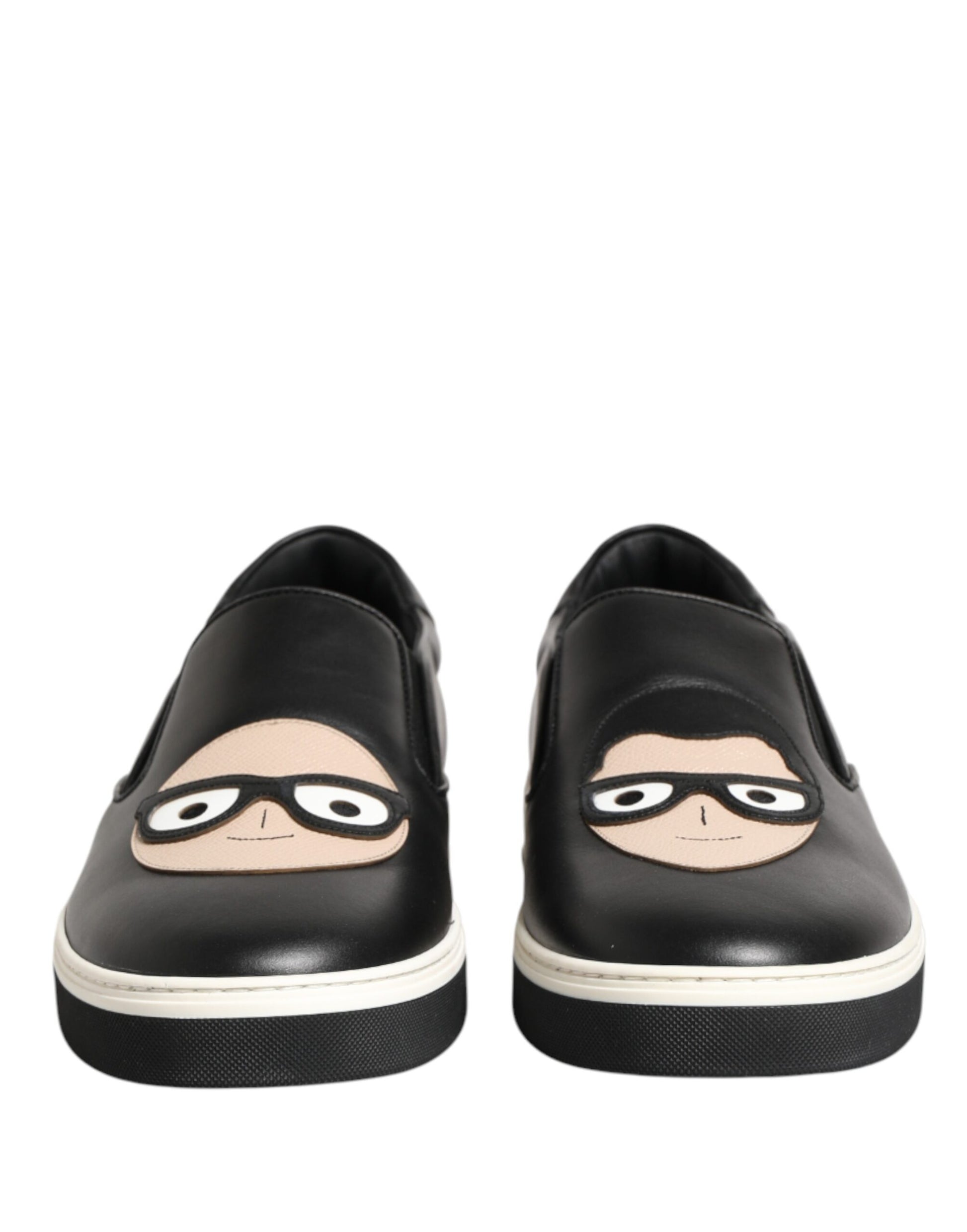 Dolce & Gabbana Black Low Top Sneakers for Men detail view