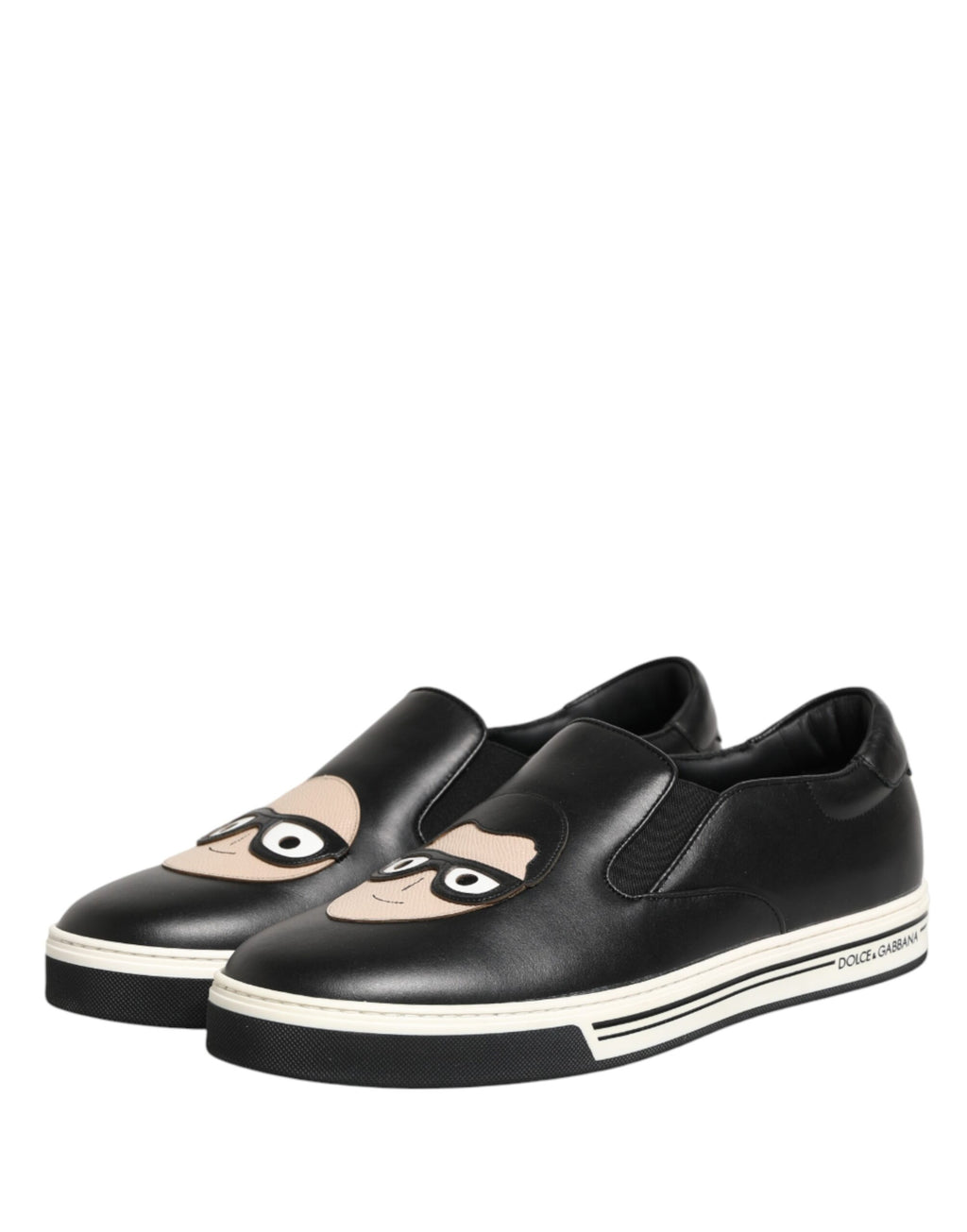 Dolce & Gabbana Black Low Top Sneakers for Men additional view