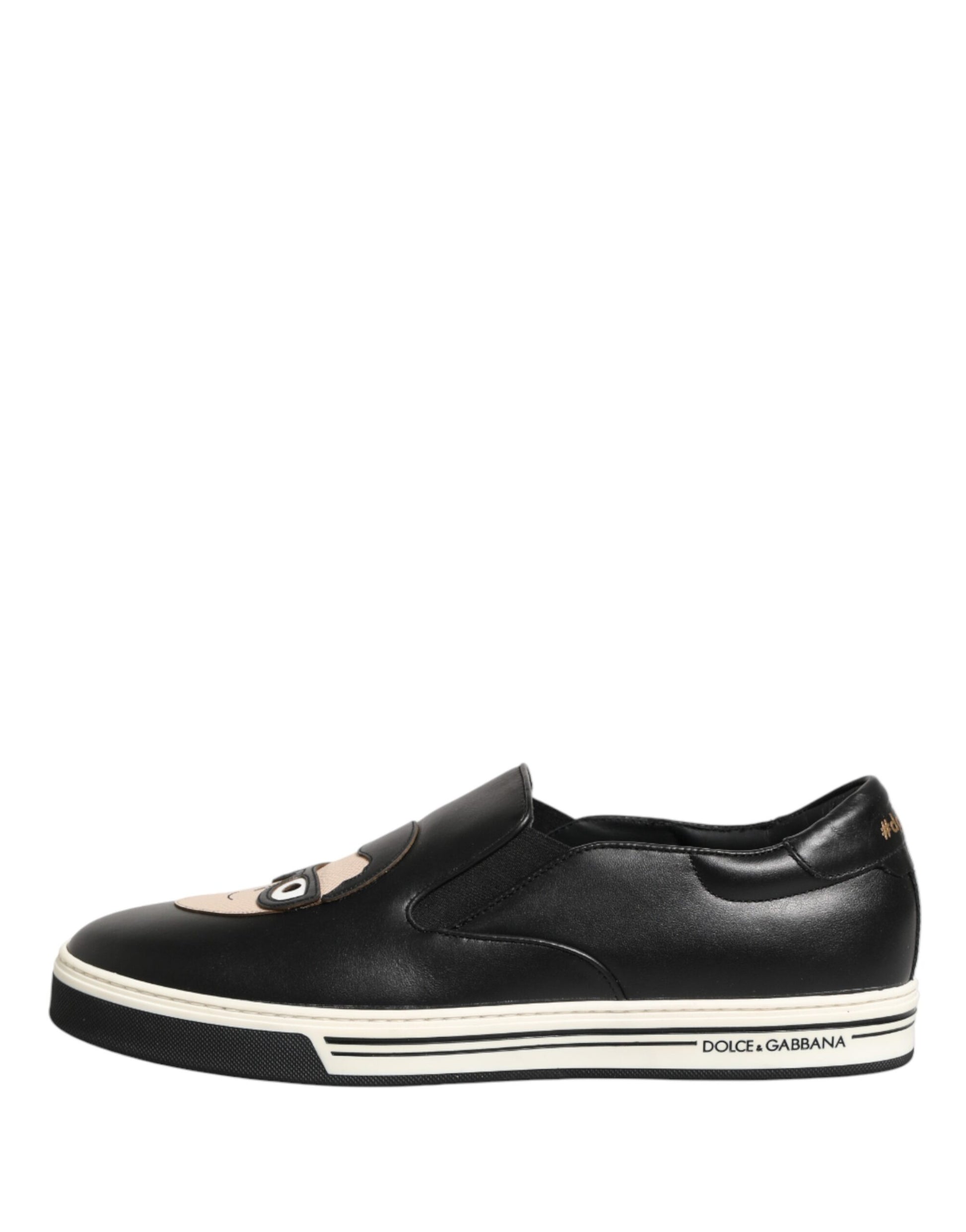 Dolce & Gabbana Black Low Top Sneakers for Men additional view