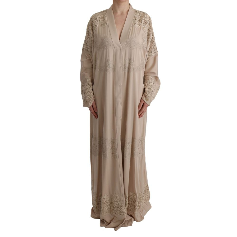Dolce & Gabbana Beige Full Length Jacket for Women