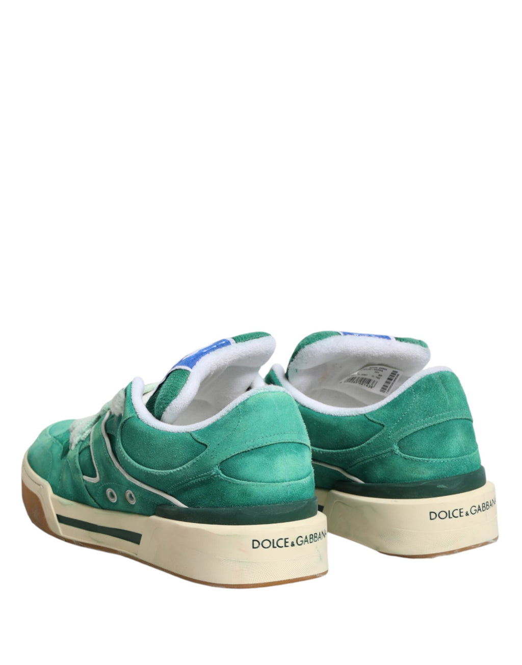 Dolce & Gabbana Green Low Top Sneakers for Men additional view