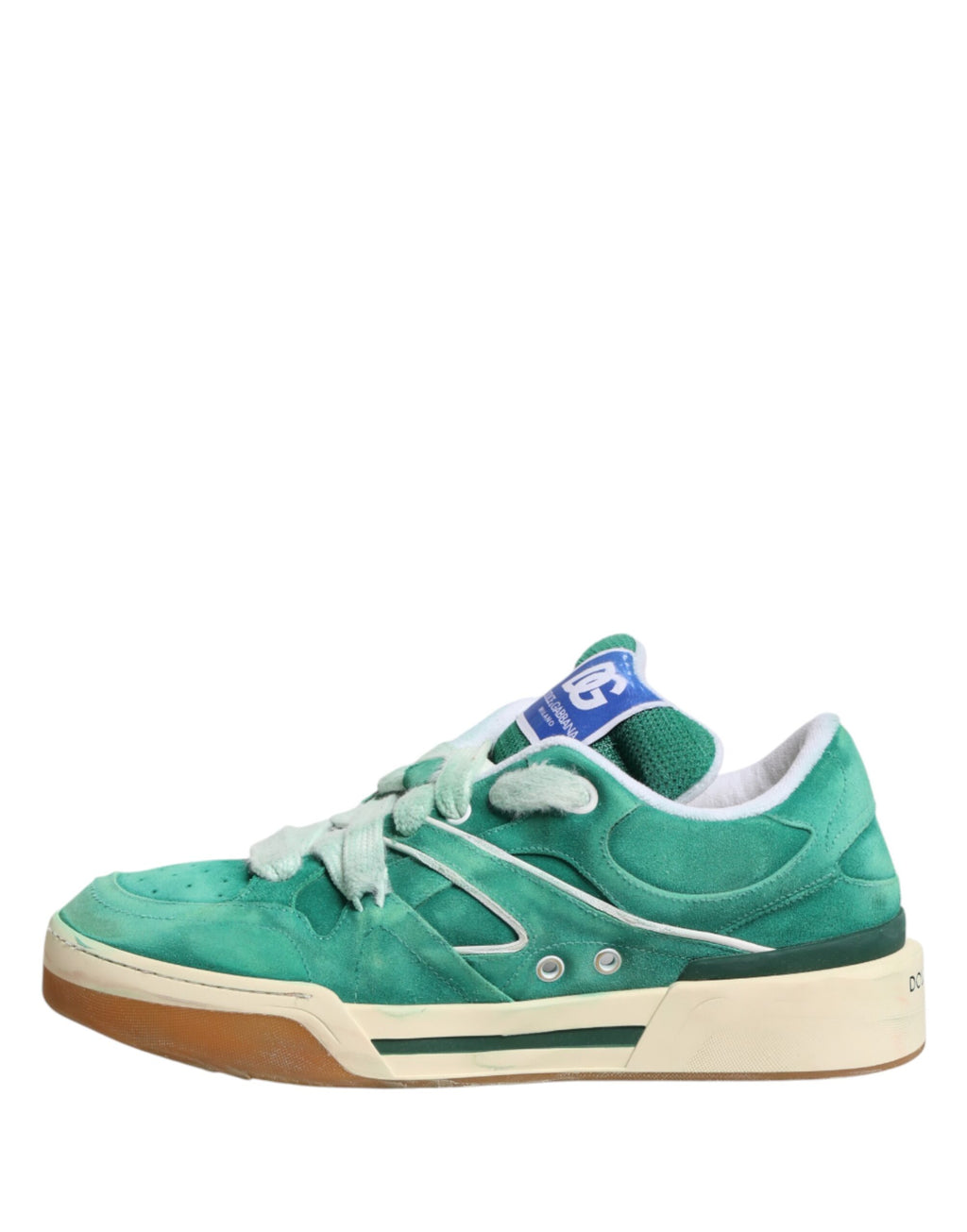 Dolce & Gabbana Green Low Top Sneakers for Men additional view