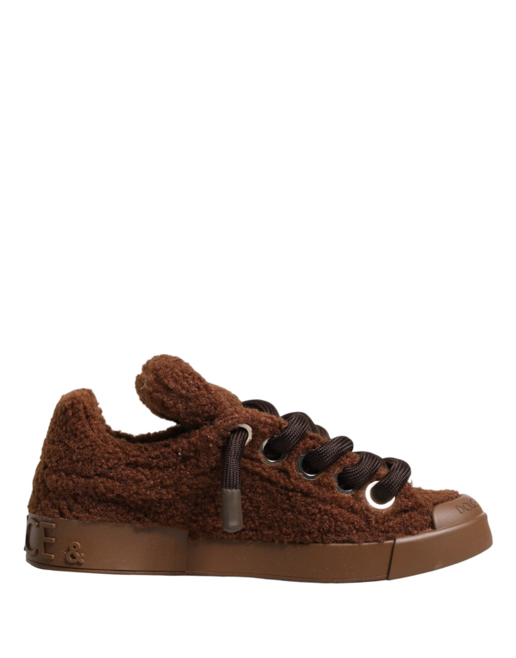 Dolce & Gabbana Brown Low Top Sneakers for Men alternate view