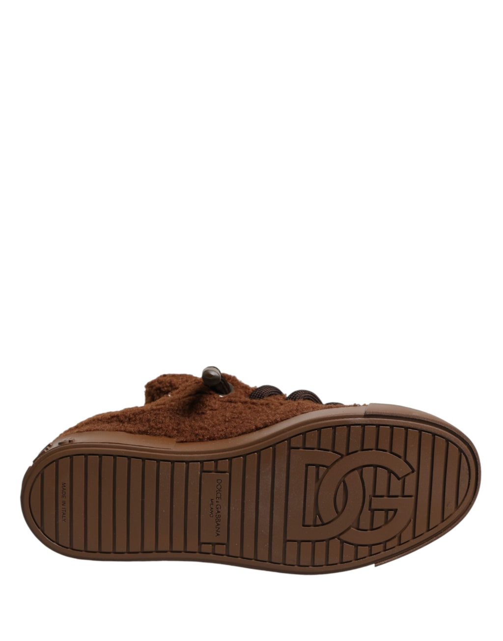 Dolce & Gabbana Brown Low Top Sneakers for Men additional view