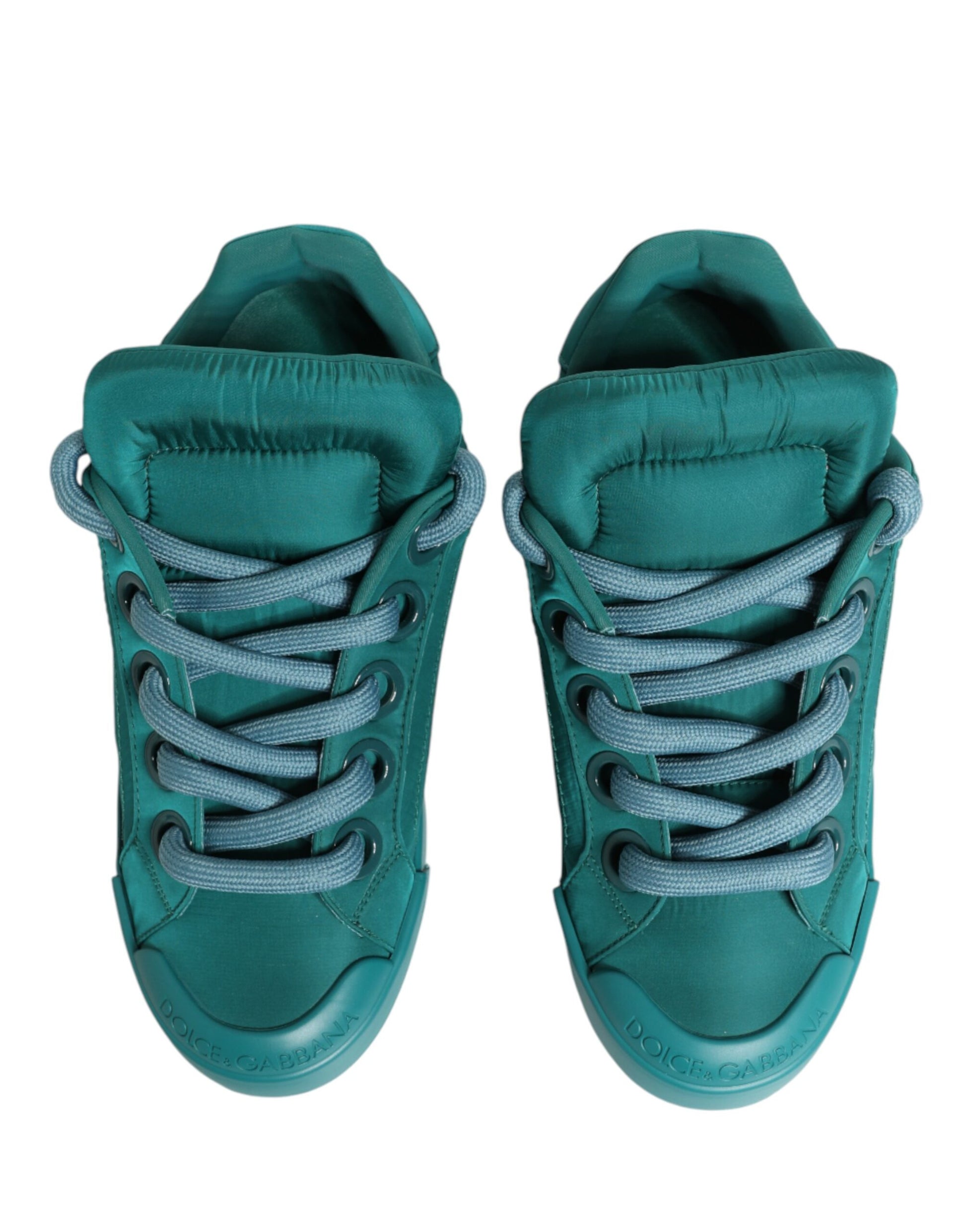 Dolce & Gabbana Blue Low Top Sneakers for Men side view