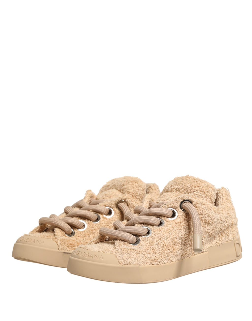 Dolce & Gabbana Beige Low Top Sneakers for Men additional view