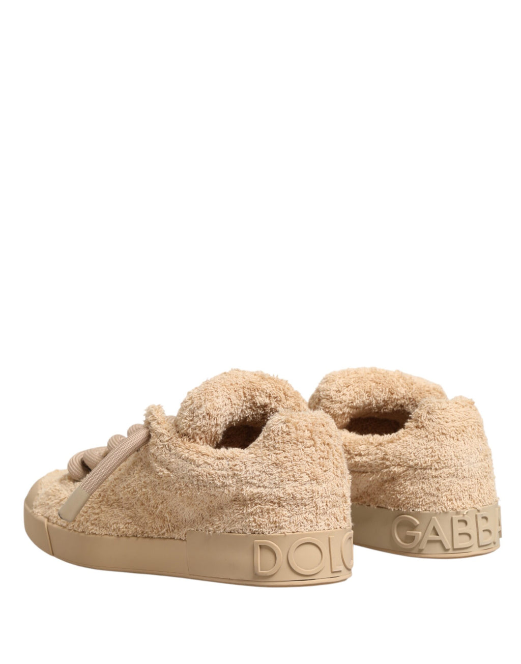 Dolce & Gabbana Beige Low Top Sneakers for Men additional view