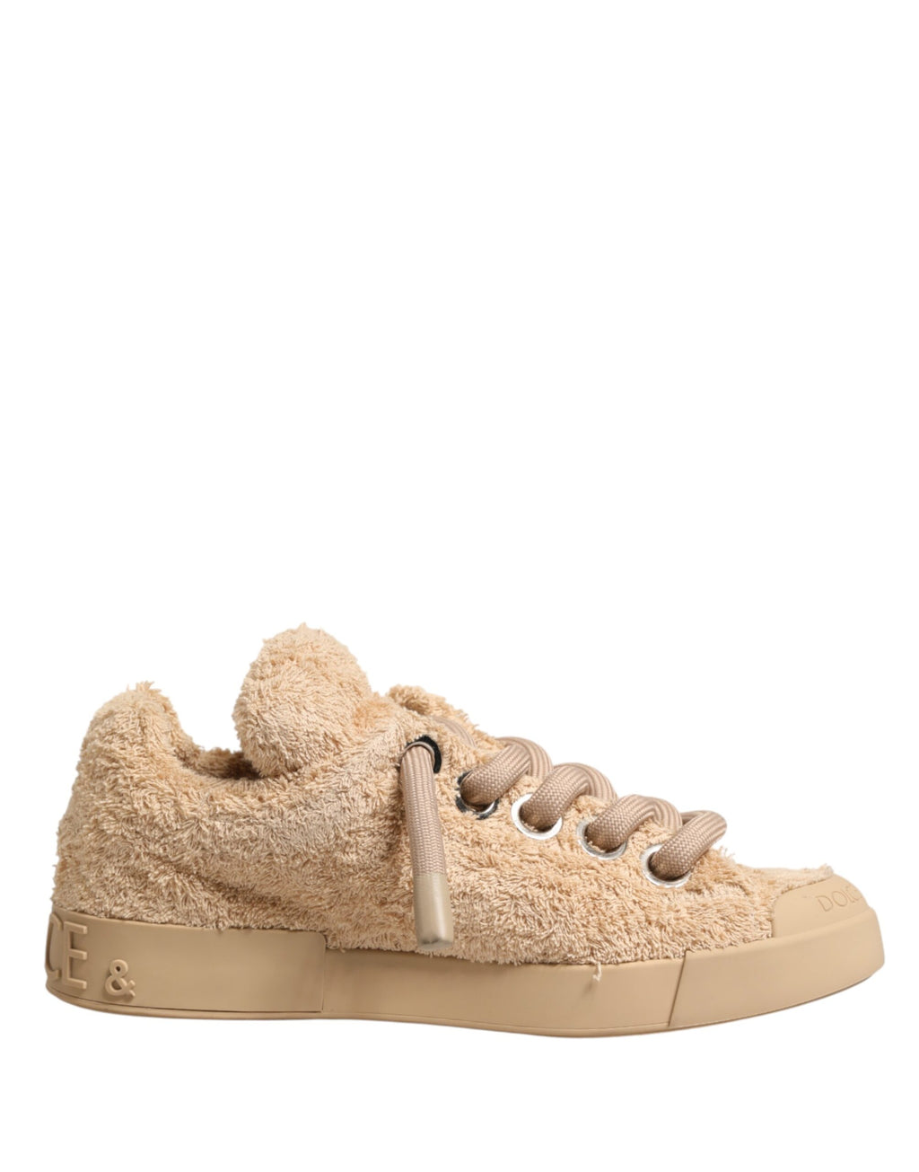 Dolce & Gabbana Beige Low Top Sneakers for Men alternate view