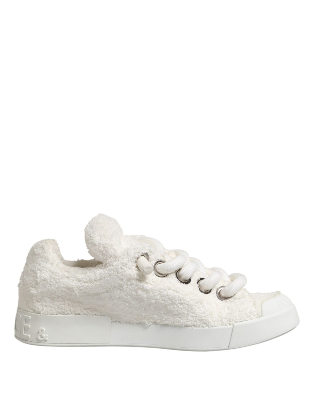 Dolce & Gabbana White Low Top Sneakers for Men alternate view