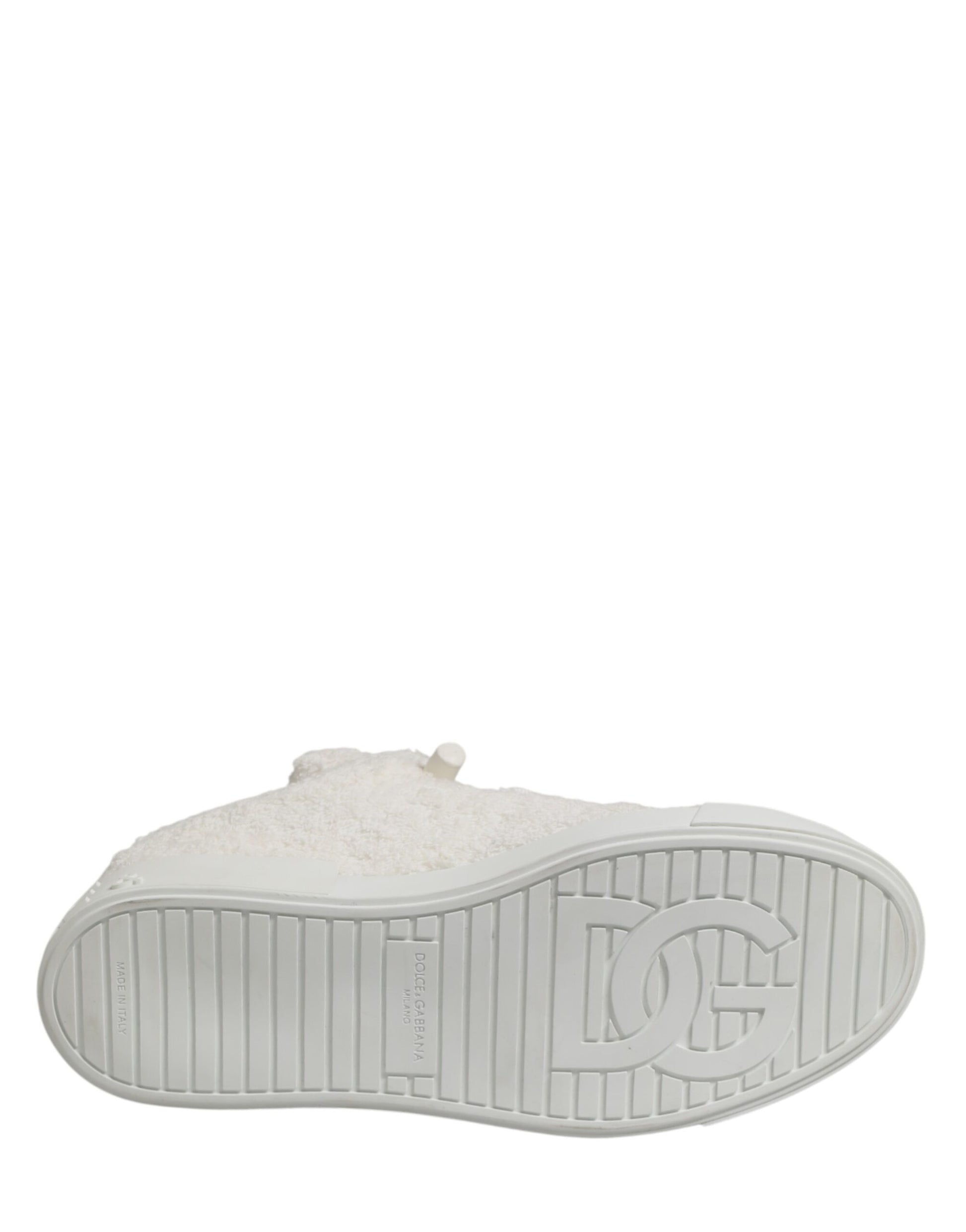 Dolce & Gabbana White Low Top Sneakers for Men additional view