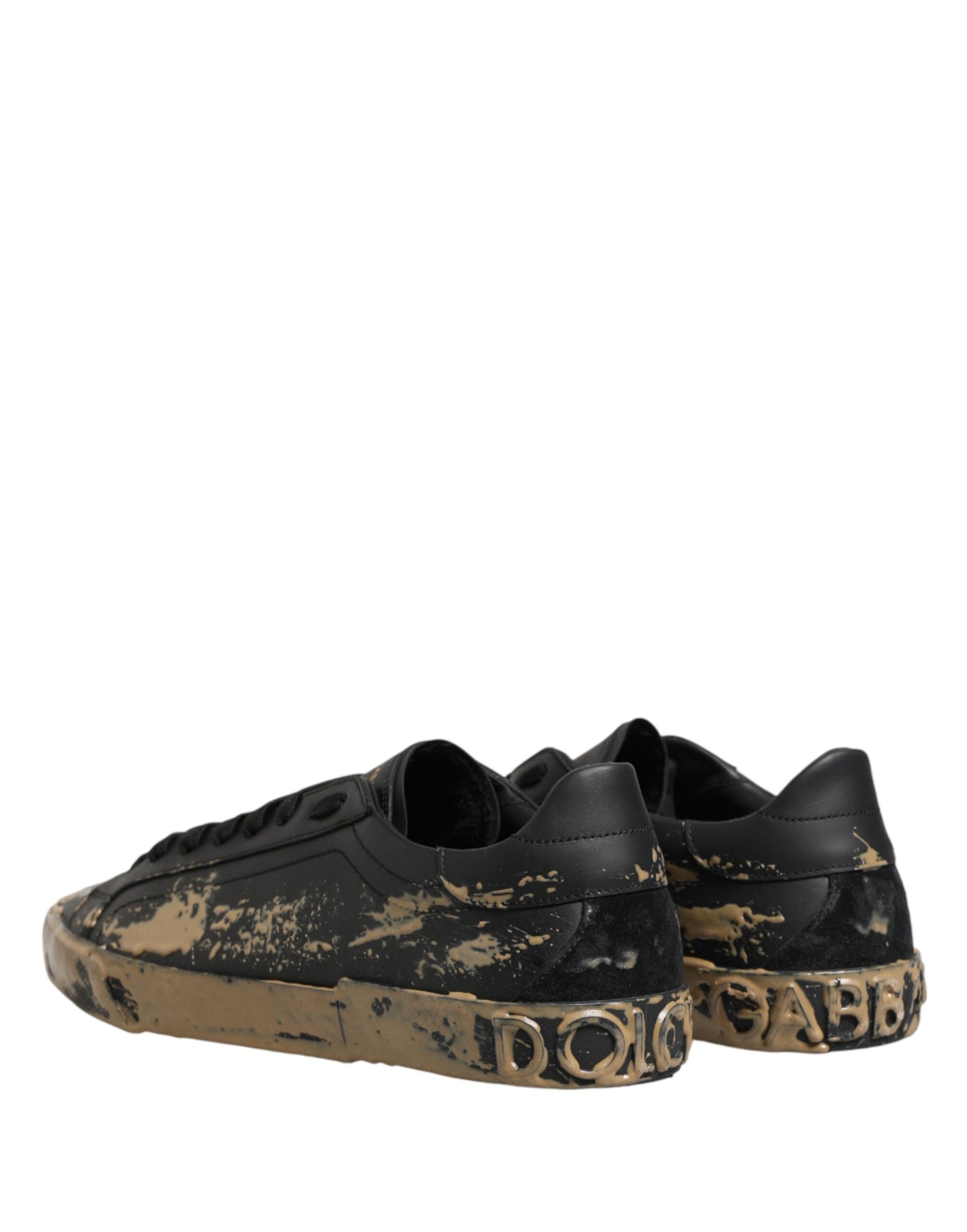 Dolce & Gabbana Black Low Top Sneakers for Men additional view