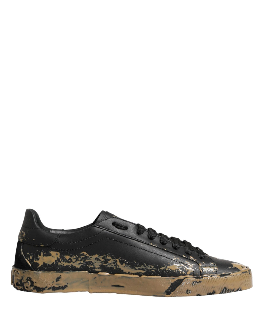 Dolce & Gabbana Black Low Top Sneakers for Men alternate view