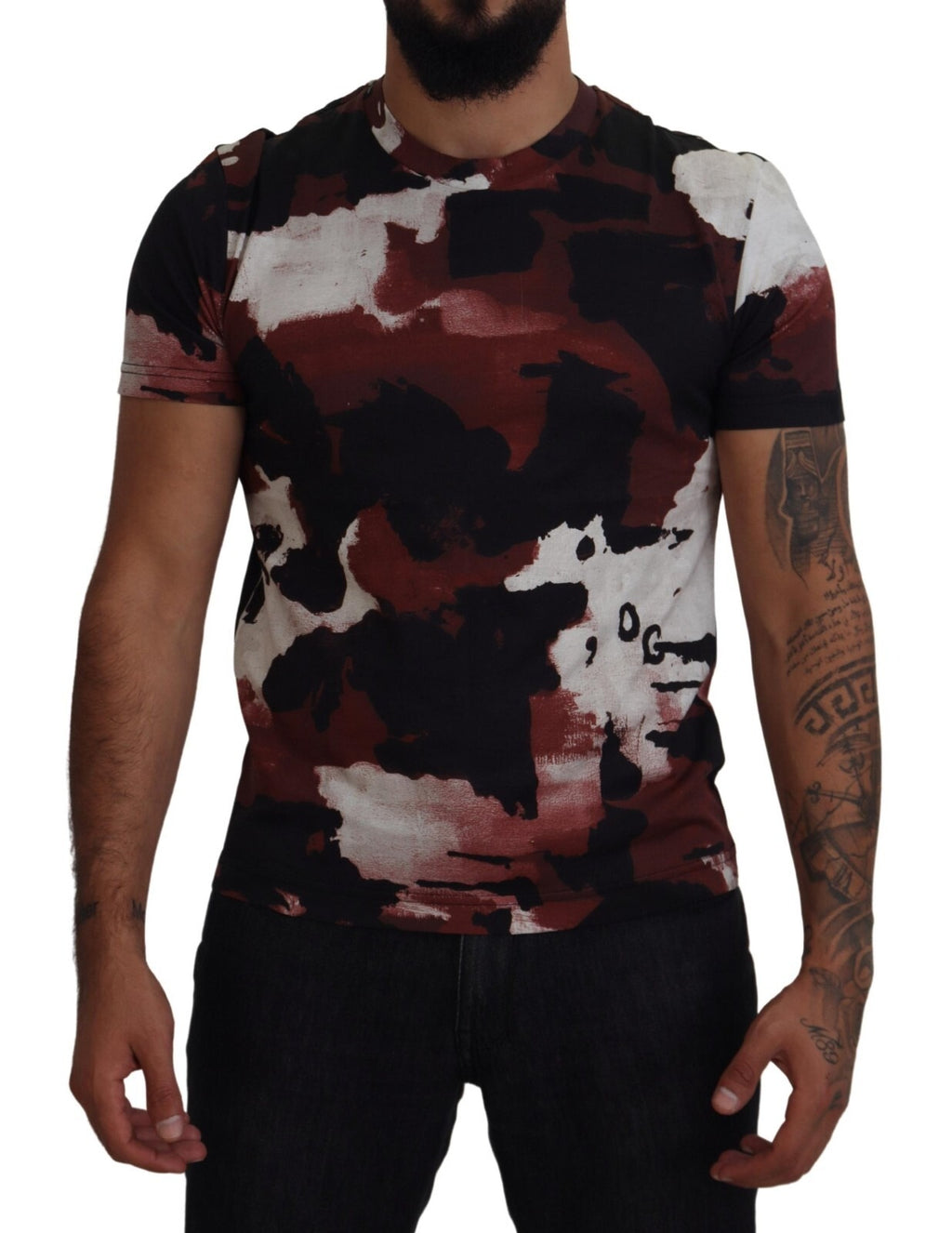 Dolce & Gabbana Multicolor Short-Sleeve Shirt for Men