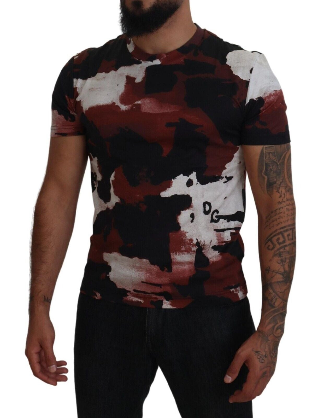 Dolce & Gabbana Multicolor Short-Sleeve Shirt for Men additional view