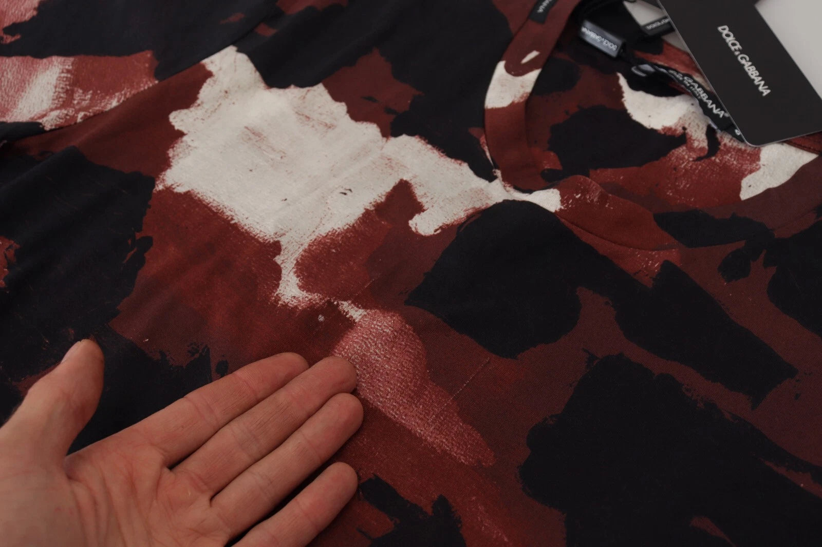 Dolce & Gabbana Multicolor Short-Sleeve Shirt for Men additional view