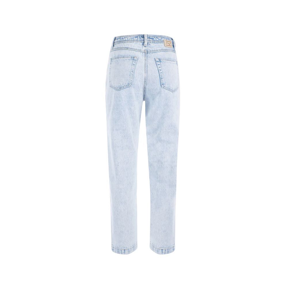 Jean Boyfriend en Coton Bleu Yes Zee