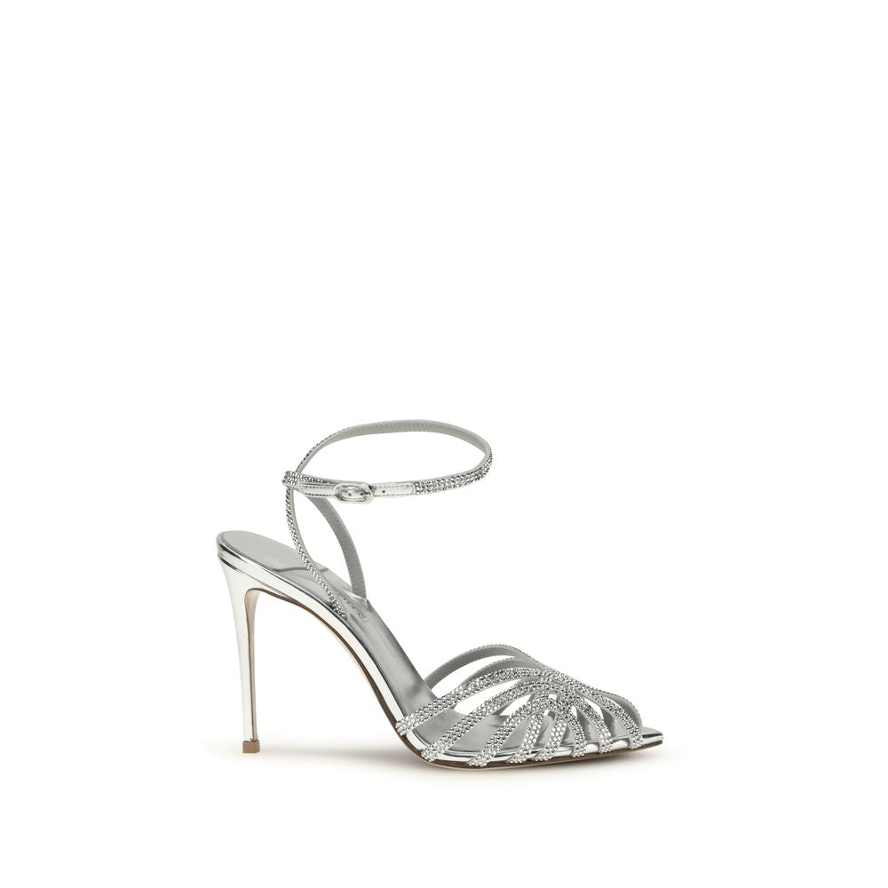 LE SILLA Silver Stiletto Heels for Women