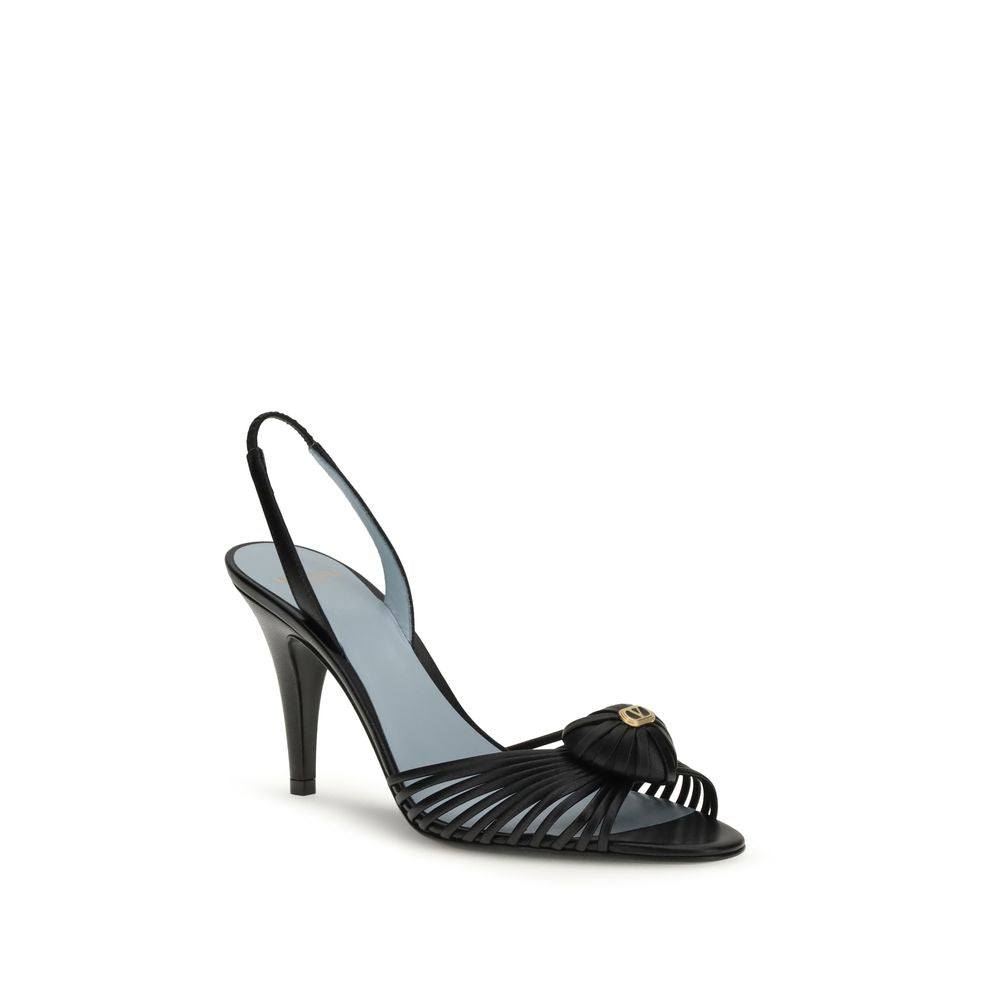 Valentino Garavani Black Stiletto Heels for Women alternate view