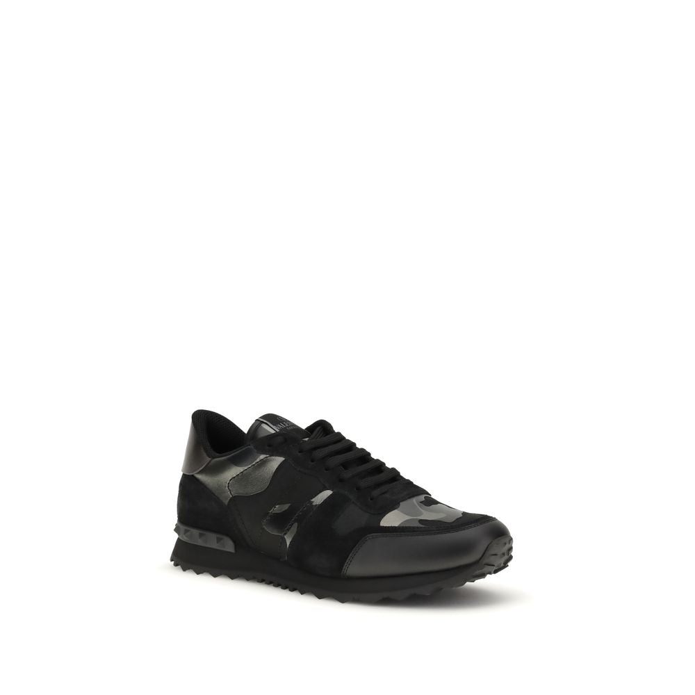 Valentino Garavani Black Athletic Sneakers for Men alternate view
