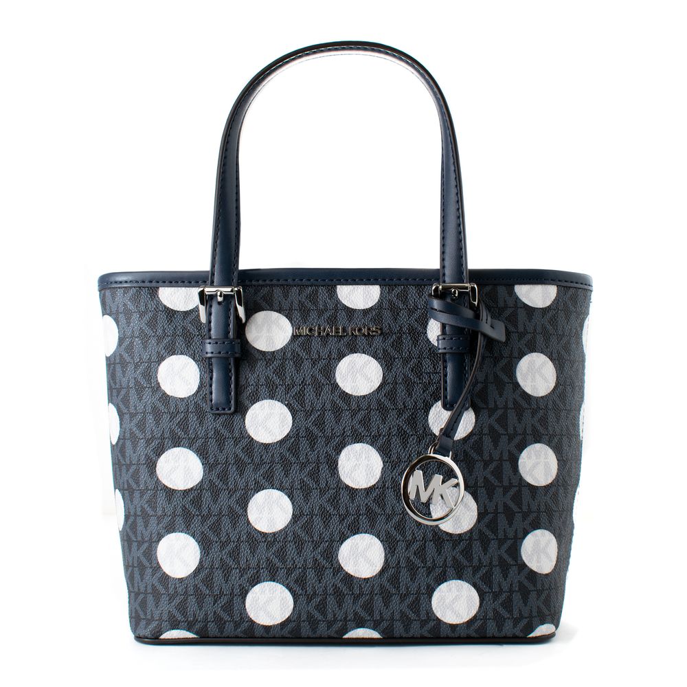 Sac cabas en toile bleu Michael Kors