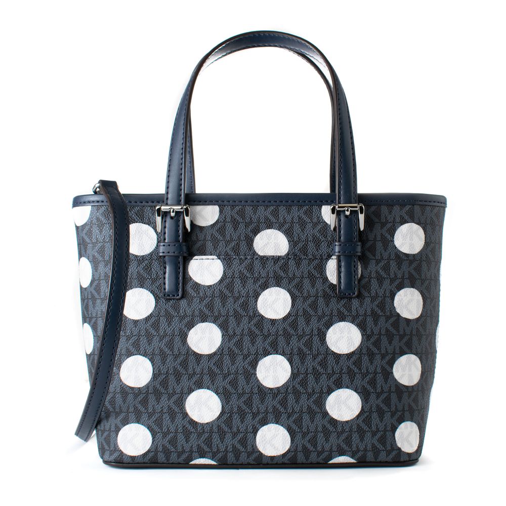 Sac cabas en toile bleu Michael Kors