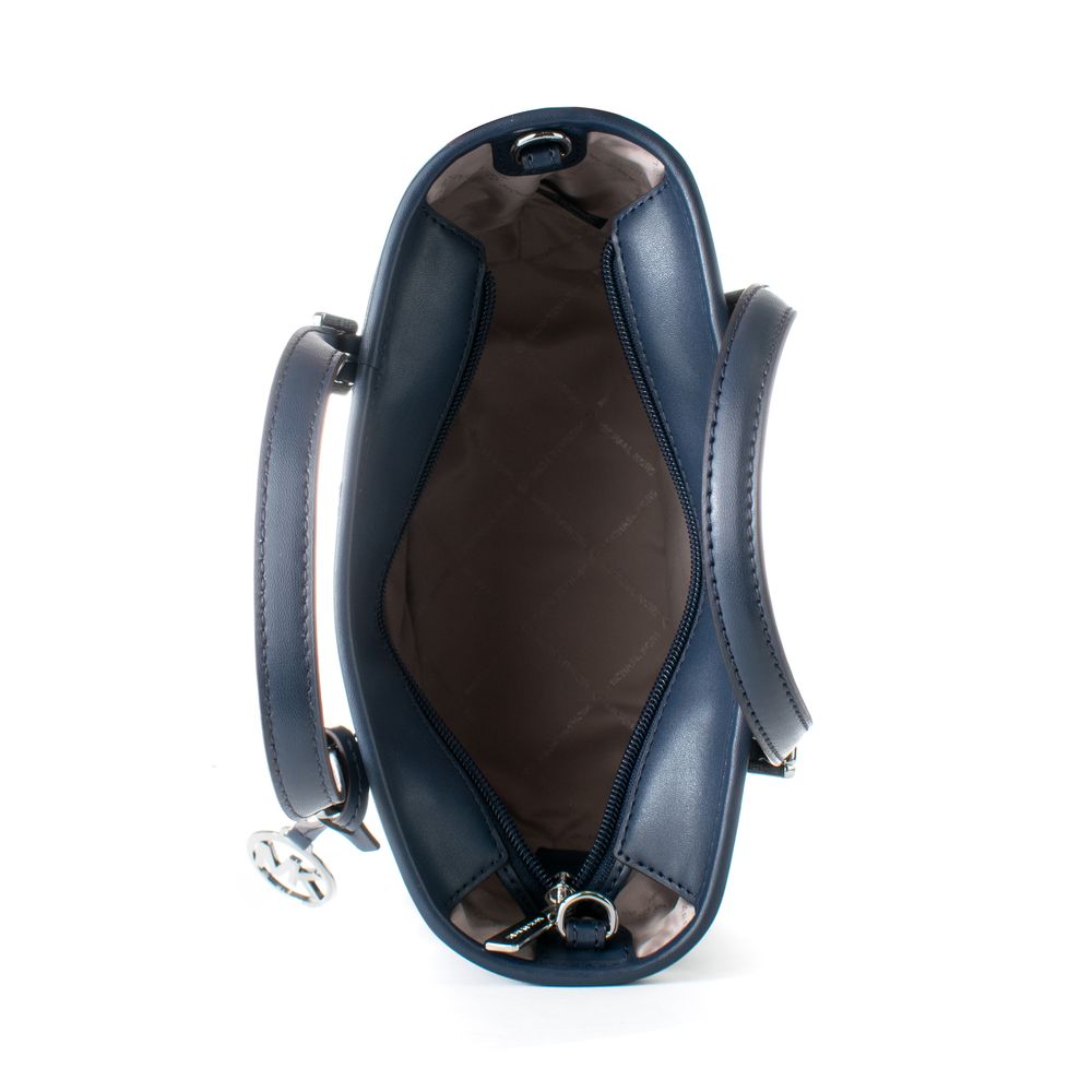 Sac cabas en toile bleu Michael Kors
