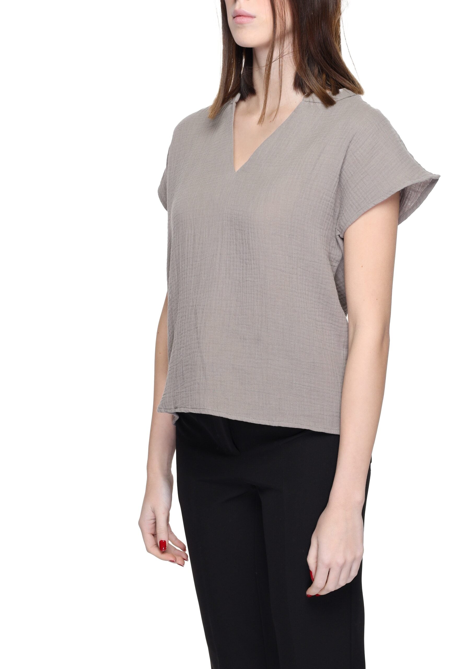 Jacqueline De Yong Beige Blouse for Women alternate view