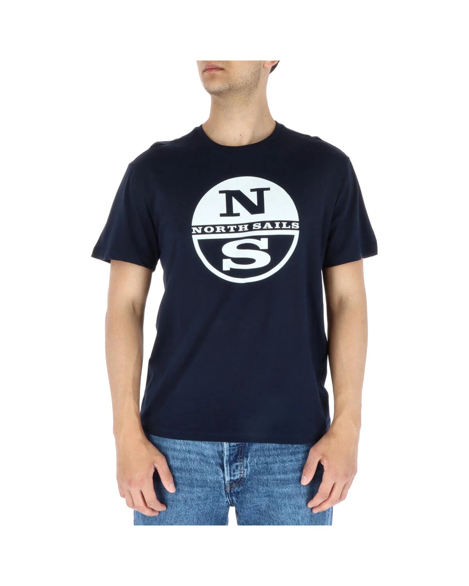 North Sails Blue Cotton T-Shirt