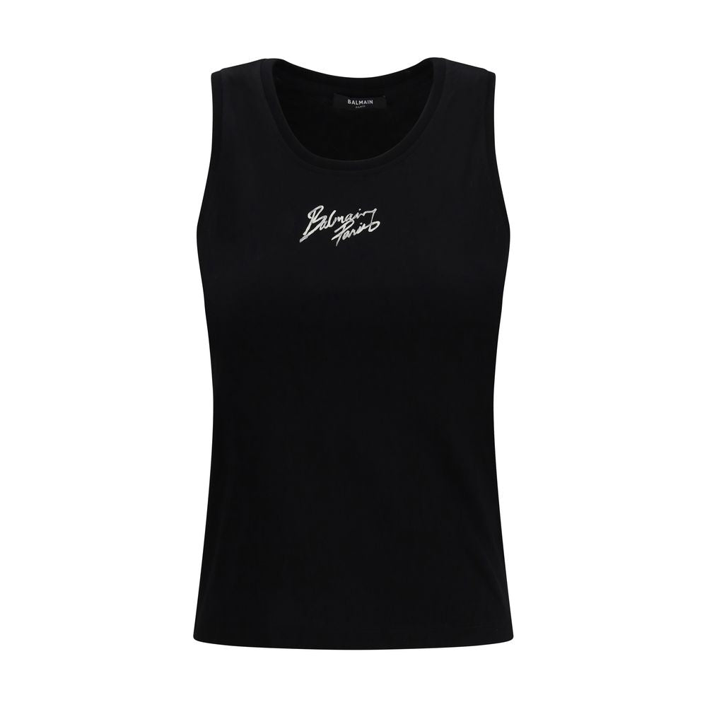 T-shirt Balmain en coton noir