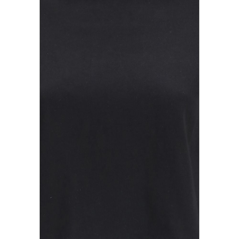 Loulou De Saison Black Long Sleeve T-Shirt for Women detail view