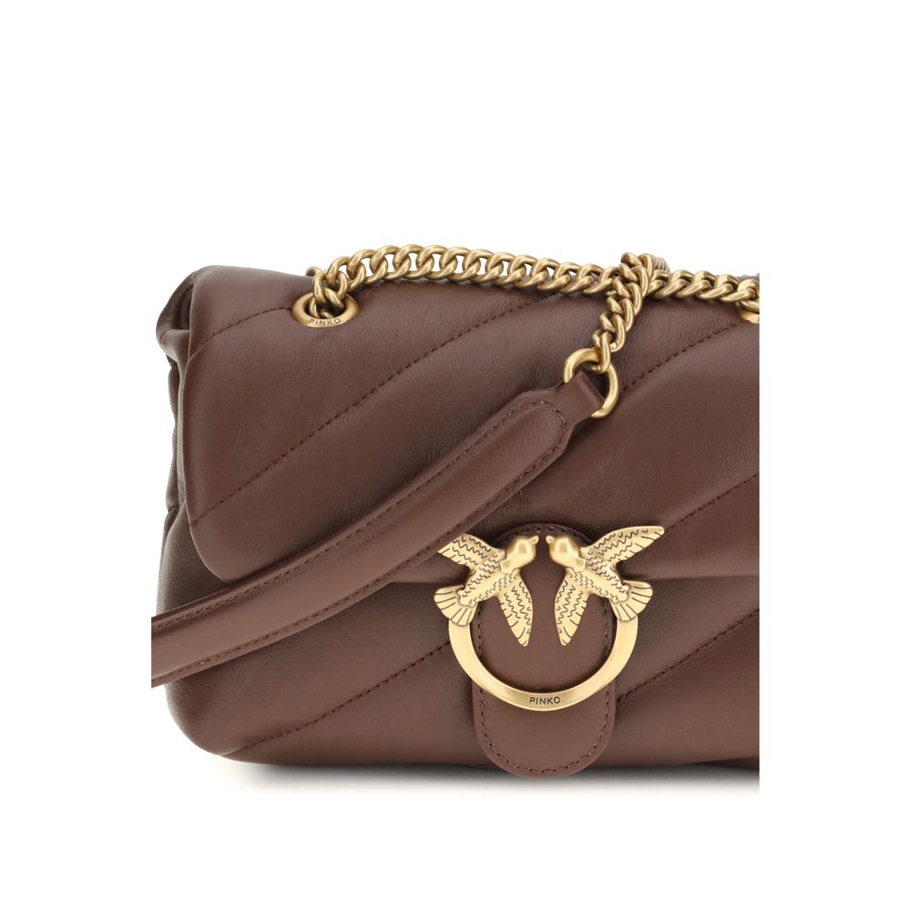 PINKO Brown Shoulder Bag for Women side view