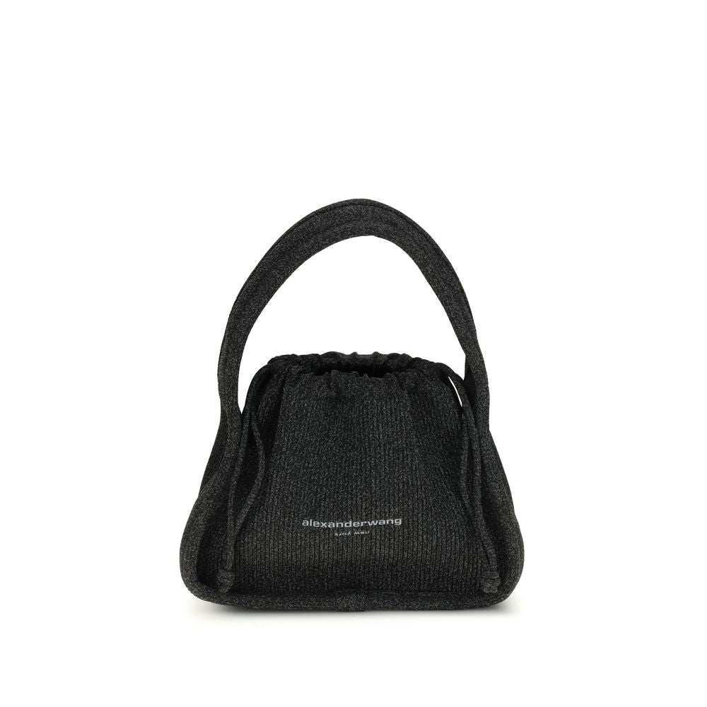 Sac à main Alexander Wang en polyester noir